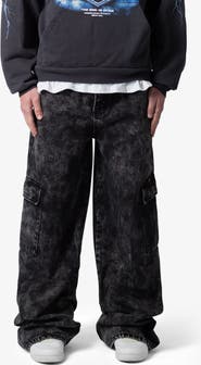 mnml Void Baggy Cargo Jeans
