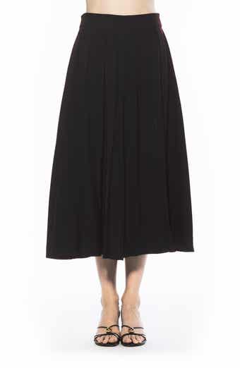 Alexia Admor Oren Pleated Midi Skirt
