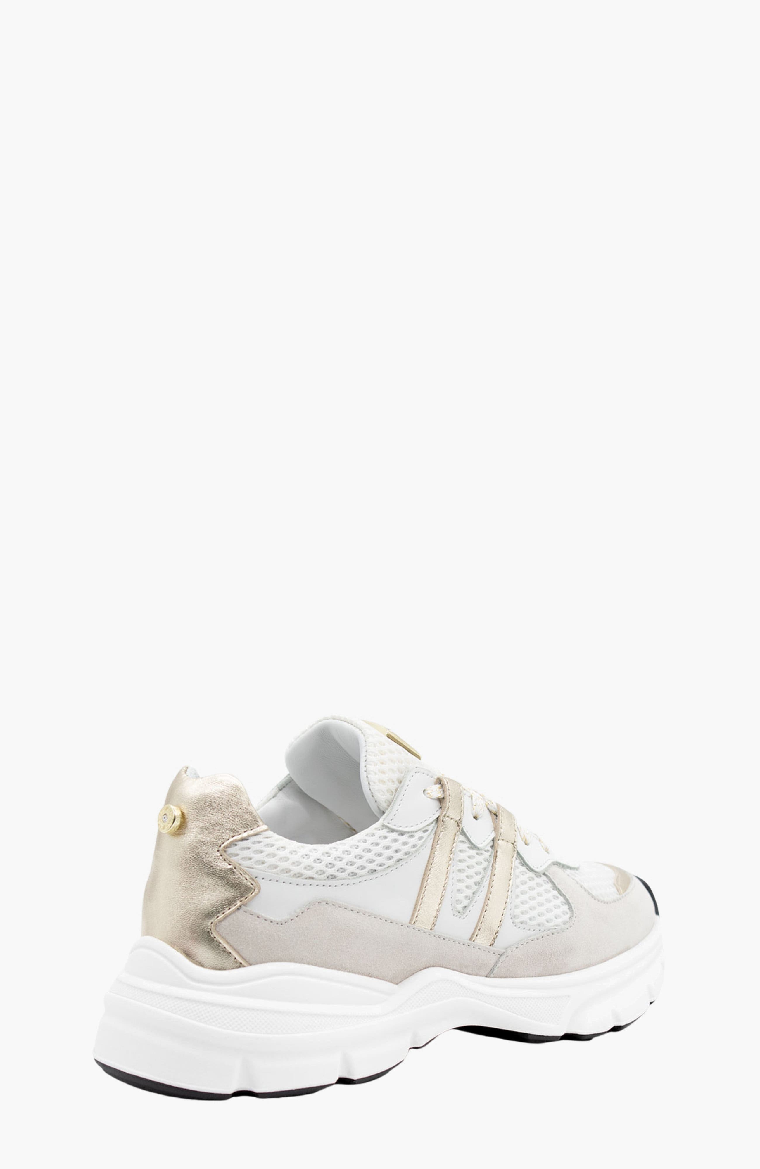 Roadway Sneakers, Alternate, color, White / Beige / Gold
