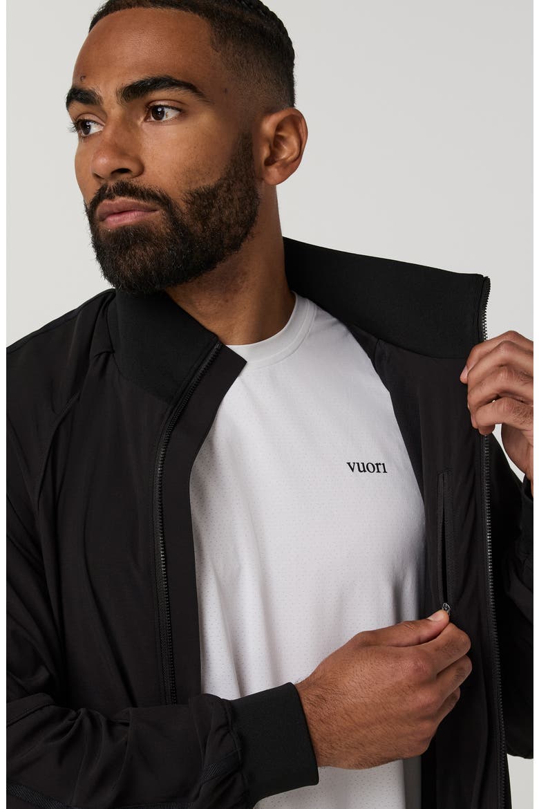 Kore Performance Fitness Jacket, Alternate, color, BLACK