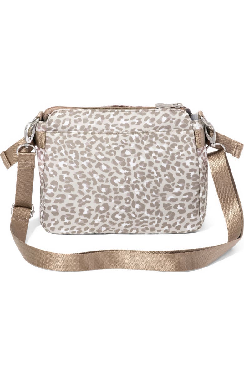 BAGGALLINI Marais Crossbody Bag, Alternate, color, Mocha Cheetah Print