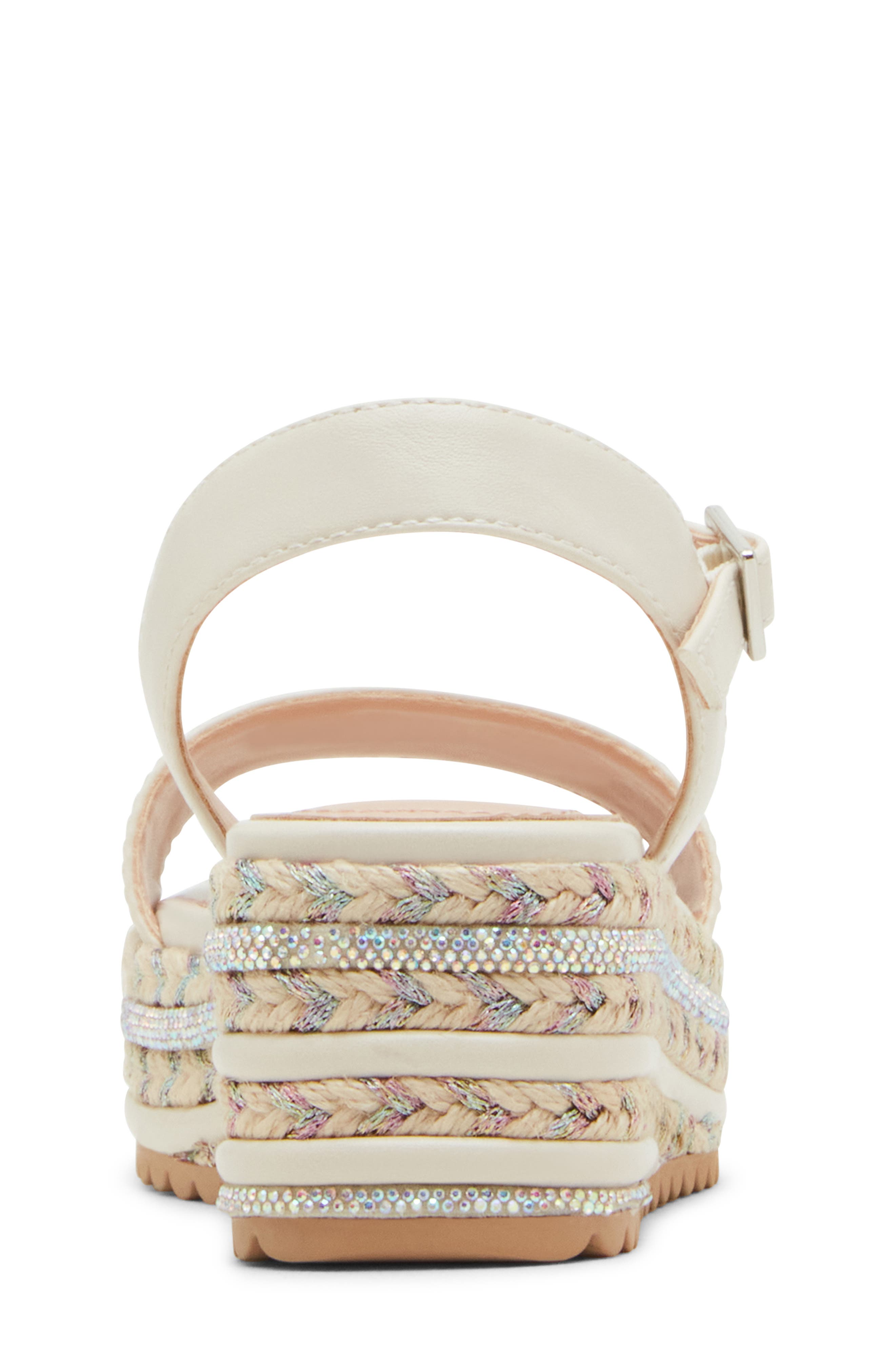 Kids' JShayla Platform Sandal, Alternate, color, BONE