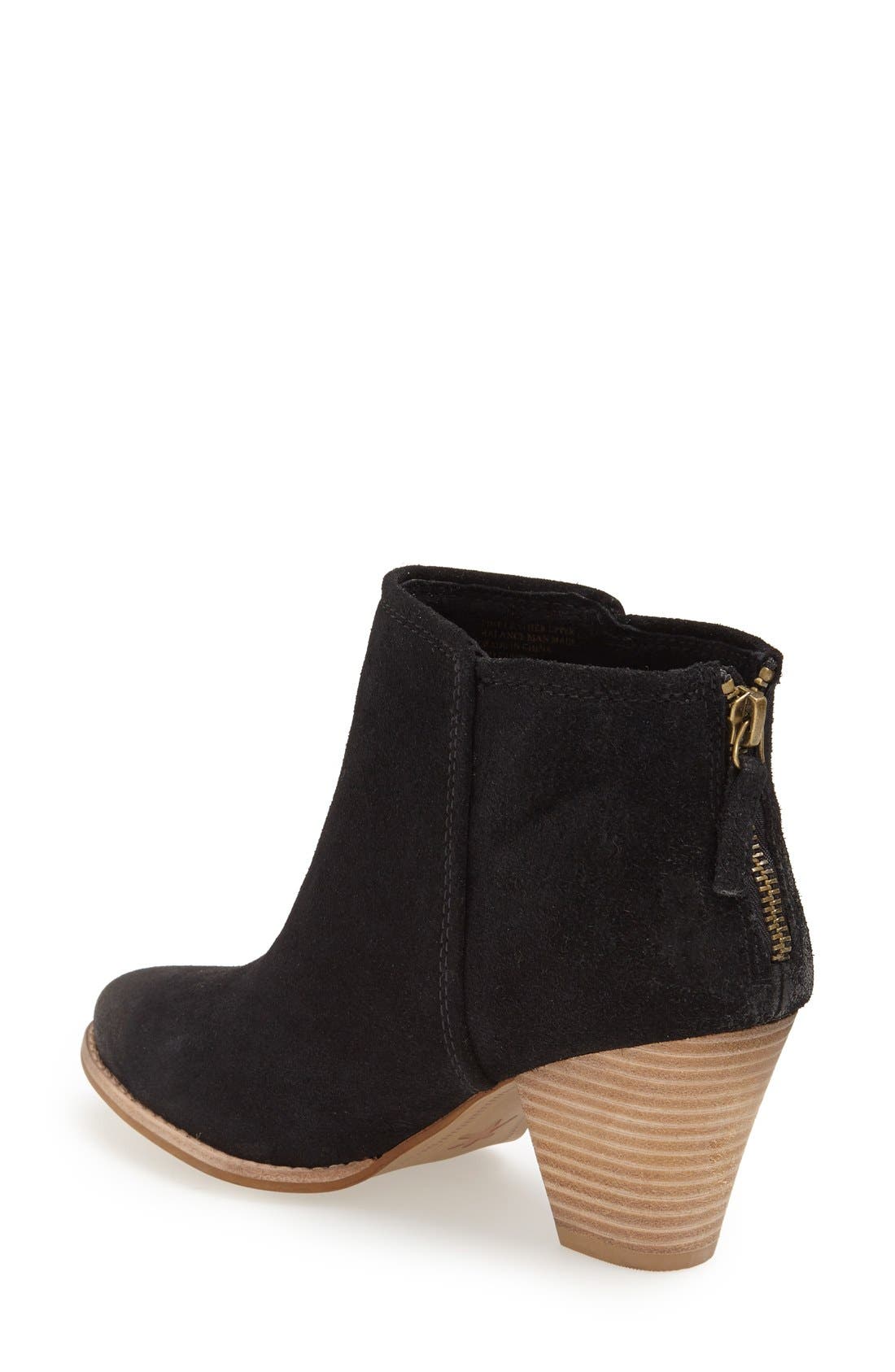 Splendid 'Roland' Suede Ankle Bootie, Alternate, color, 