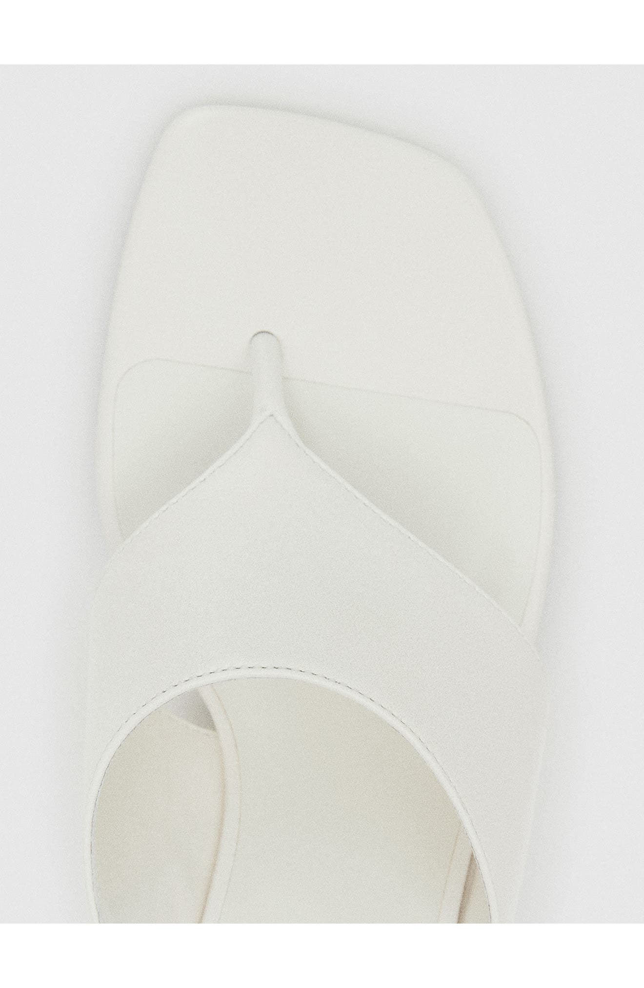 Sherlyn Wedge Thong Sandal, Alternate, color, WHITE LEATHER