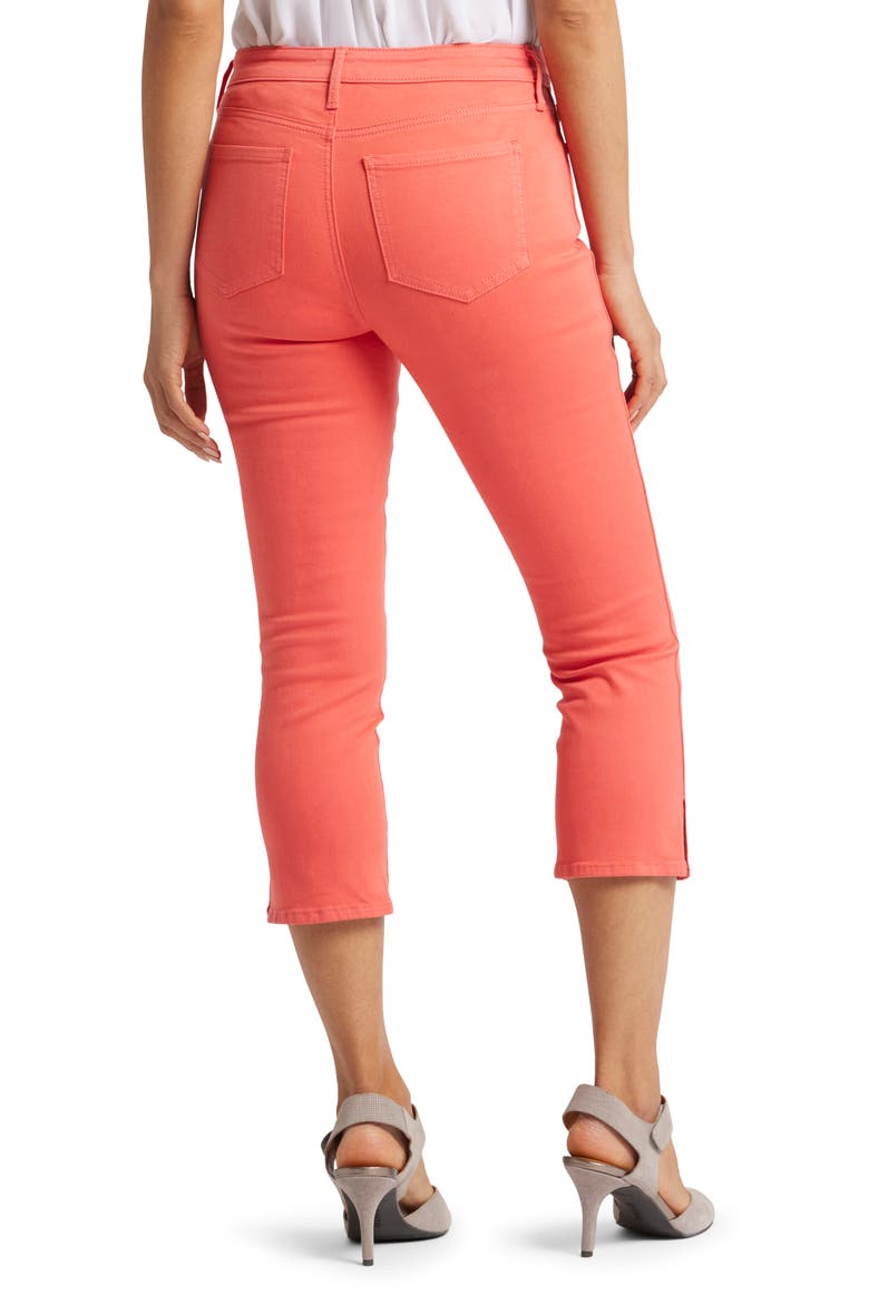 Chloe Side Slit Crop Jeans, Alternate, color, FRUIT PUNCH