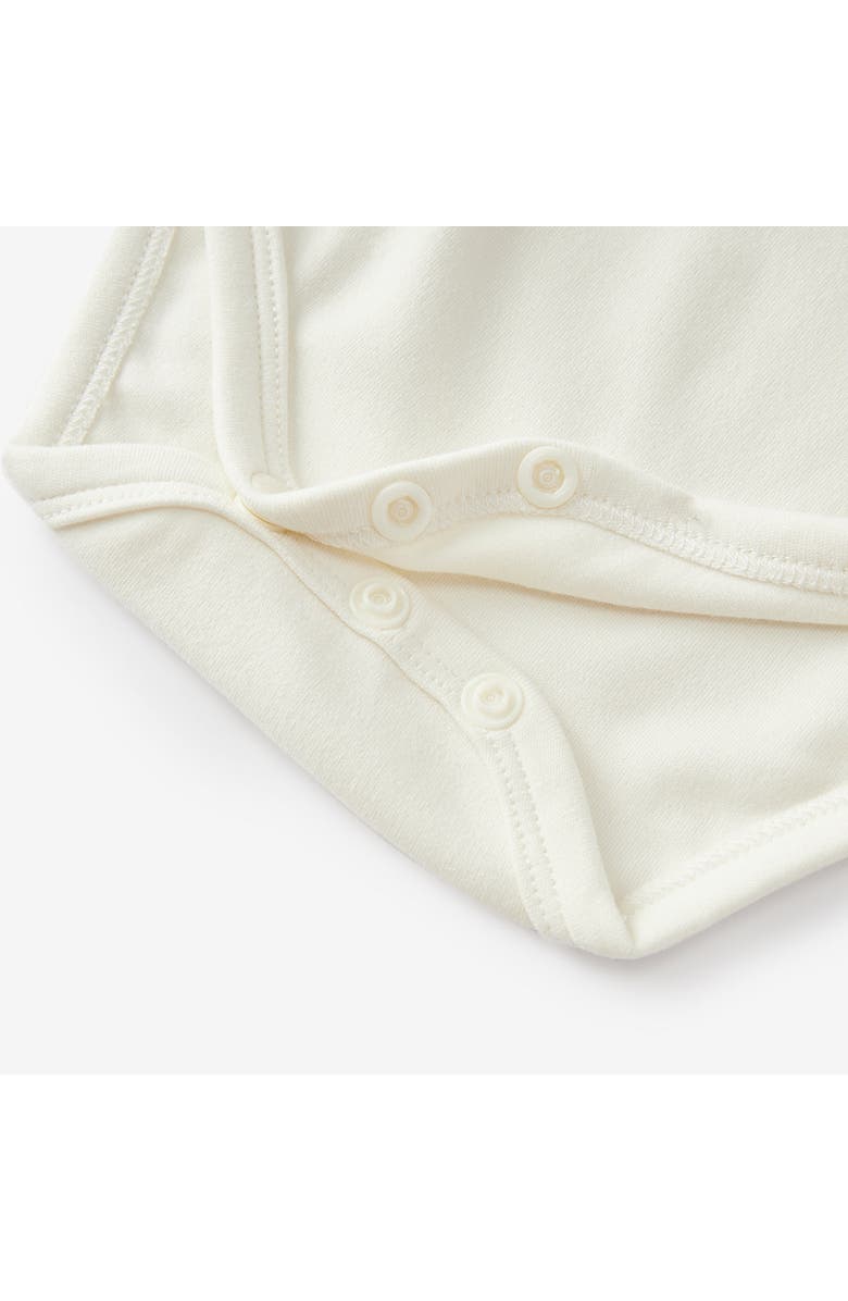 Milkbarn Brushed Long Sleeve One Piece, Alternate, color, White