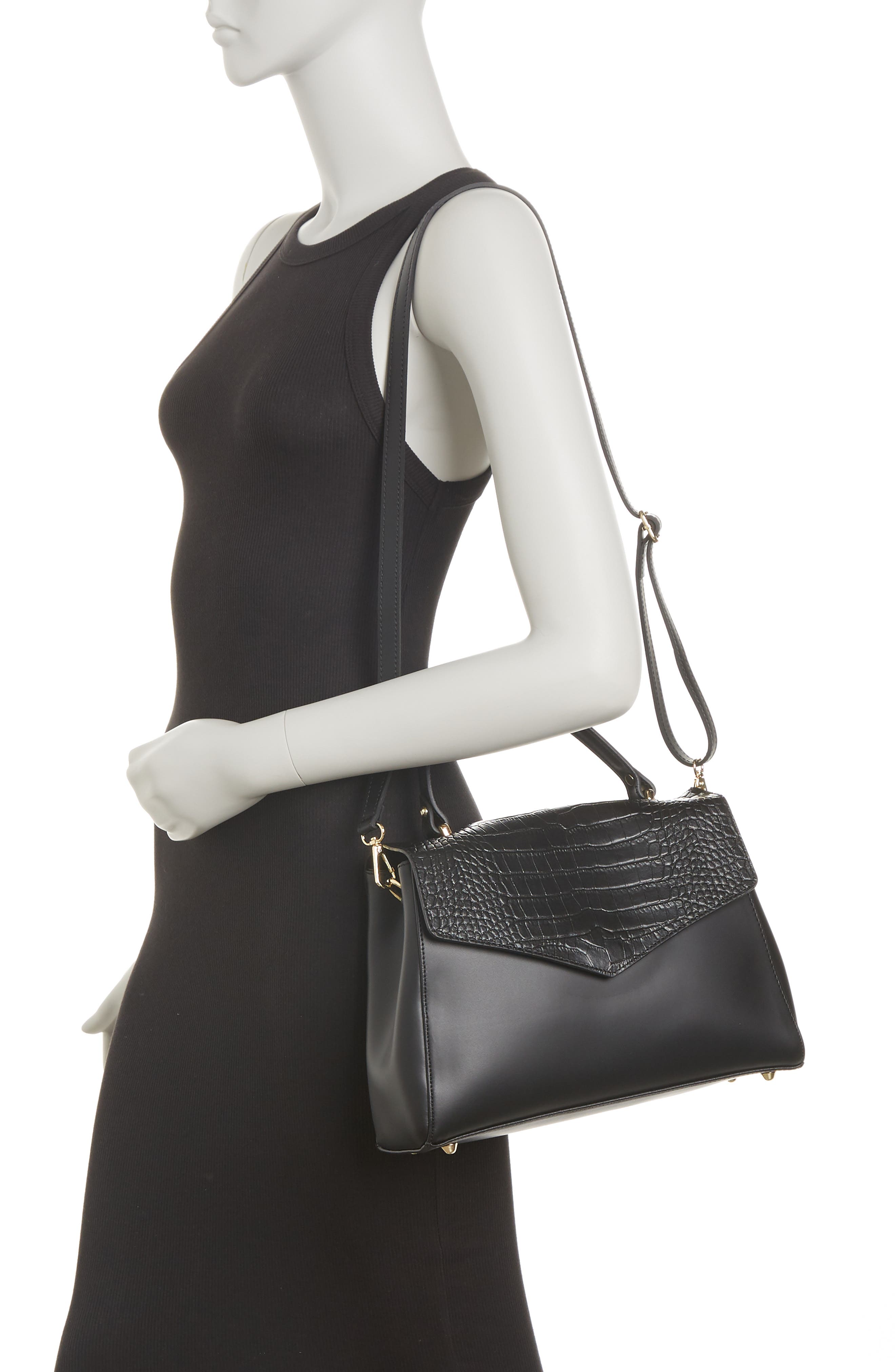GIORGIO COSTA Top Handle Crocco Luisiana Bag (Men) | Nordstromrack