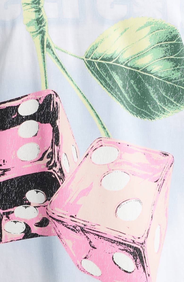 ICECREAM Cherries Cotton Graphic T-Shirt, Alternate, color, White