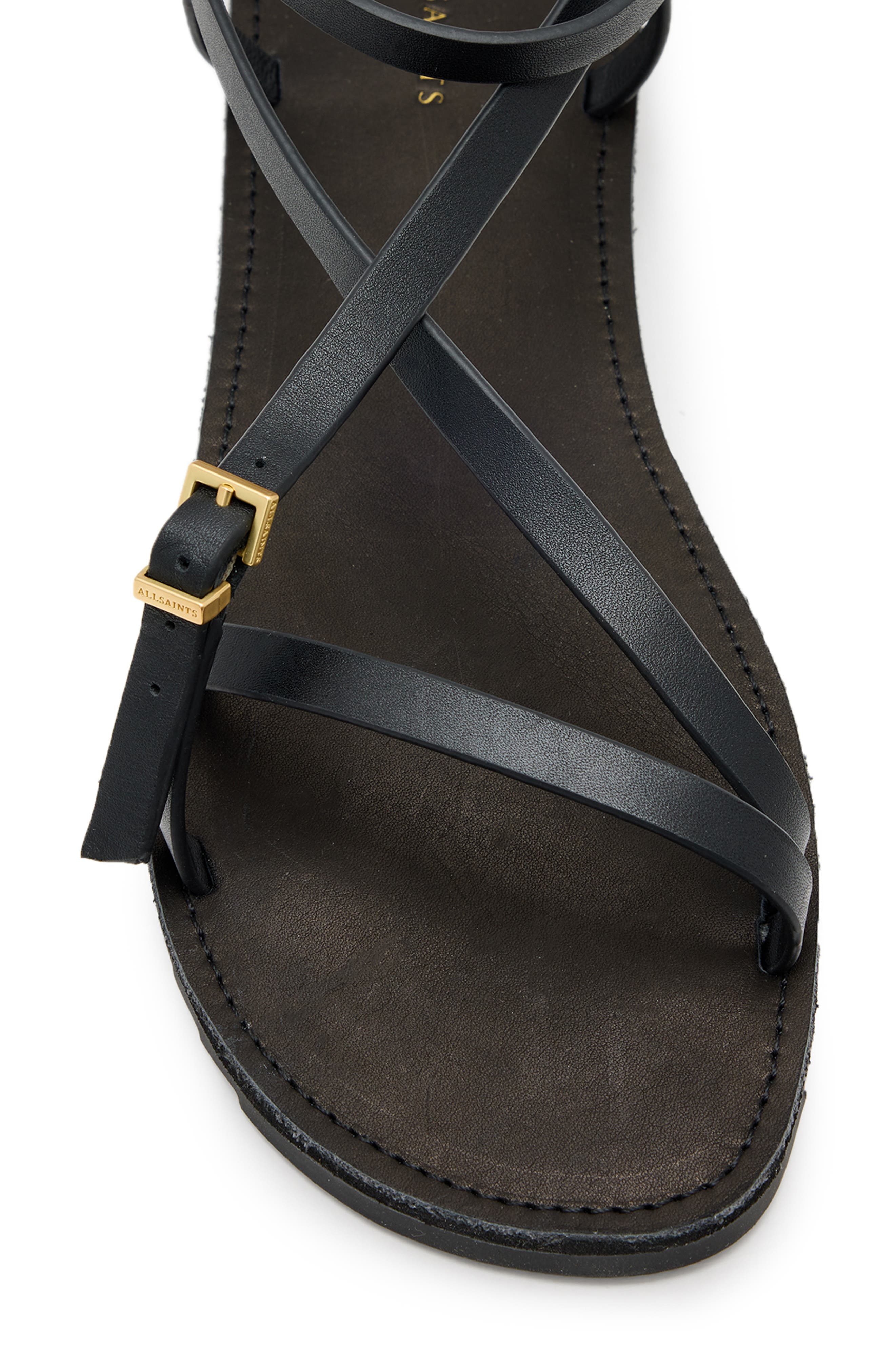 AllSaints Tyla Ankle Strap Sandal, Alternate, color, 