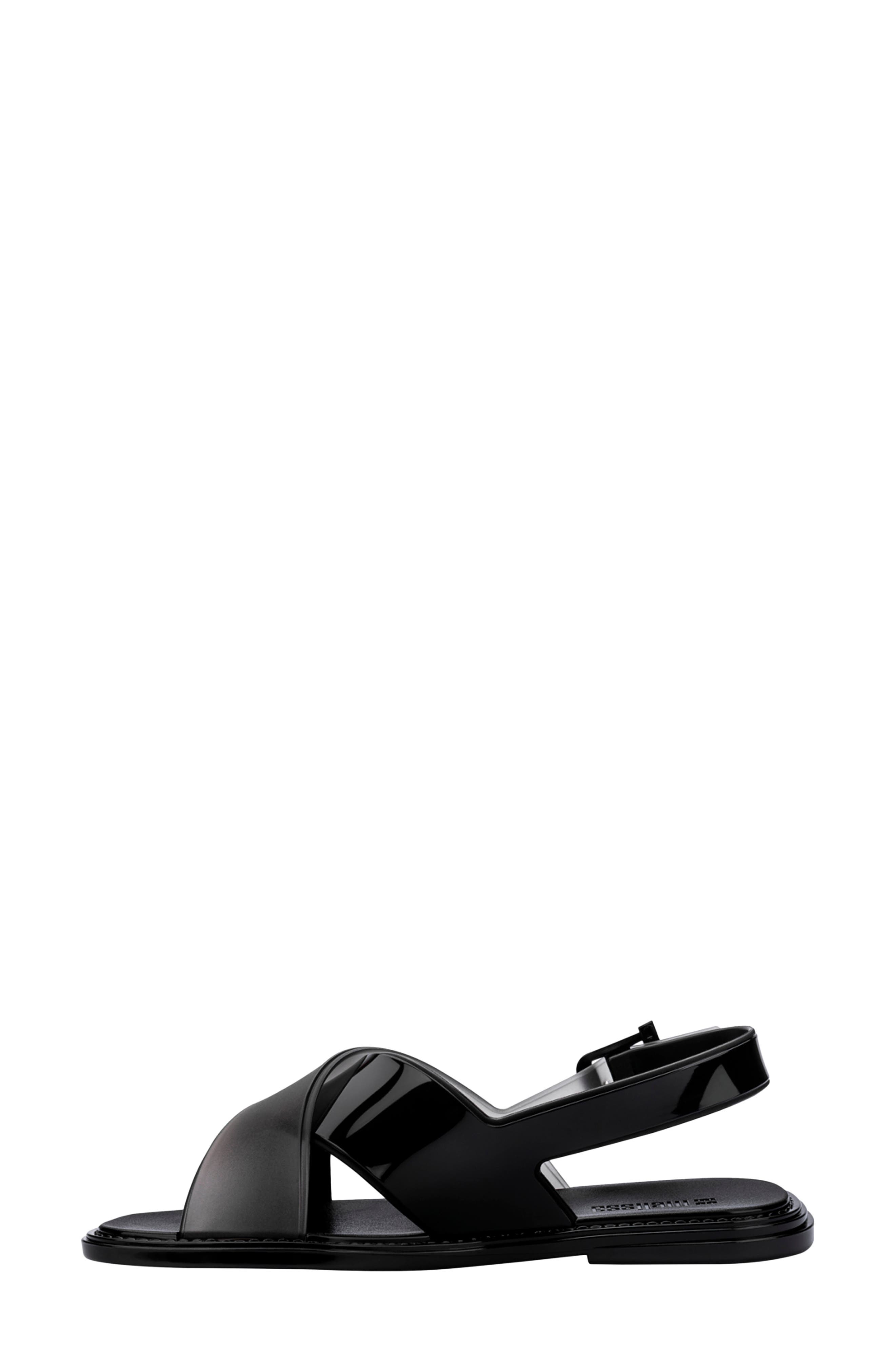 Melissa Cleo Slingback Sandal, Alternate, color, Black