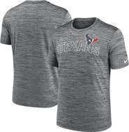 Nike Men's Nike Anthracite Houston Texans Velocity Arch Performance T-Shirt