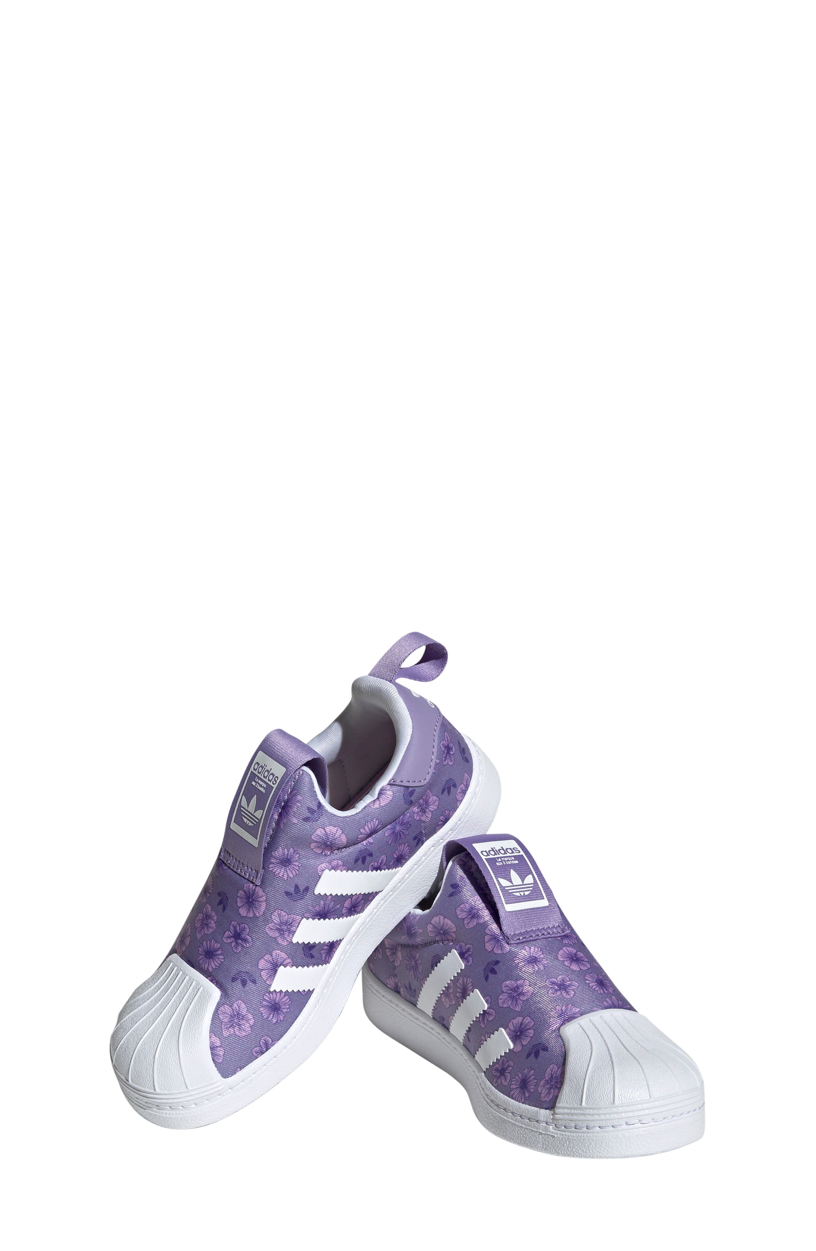 adidas Kids' Floral Superstar 360 Sneaker, Alternate, color, 