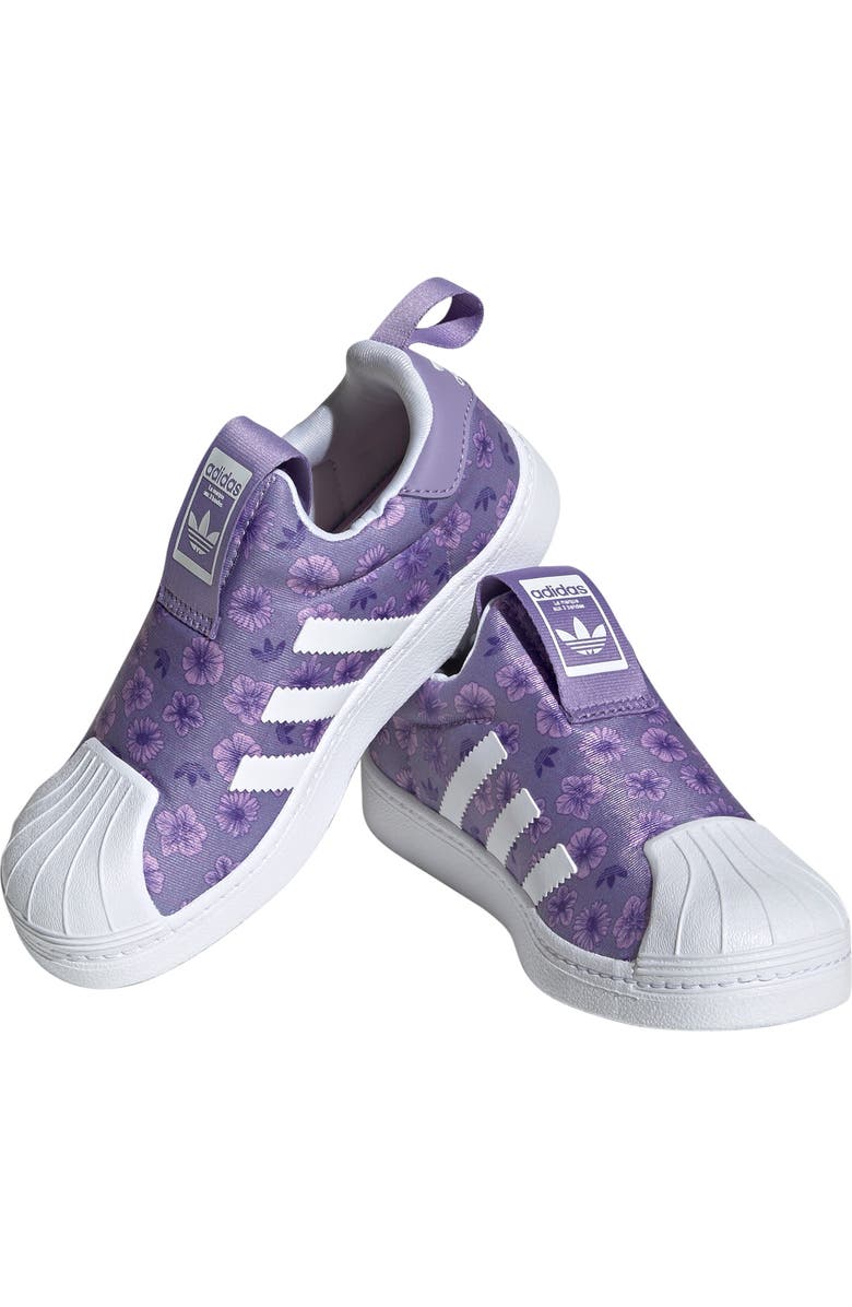 adidas Kids' Floral Superstar 360 Sneaker, Alternate, color,