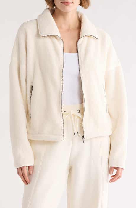 MARIKA Blair Faux Shearling Zip Jacket