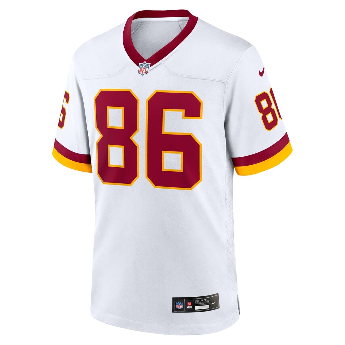 Nike Men's Nike Zach Ertz White Washington Commanders Game Super Bowl ...