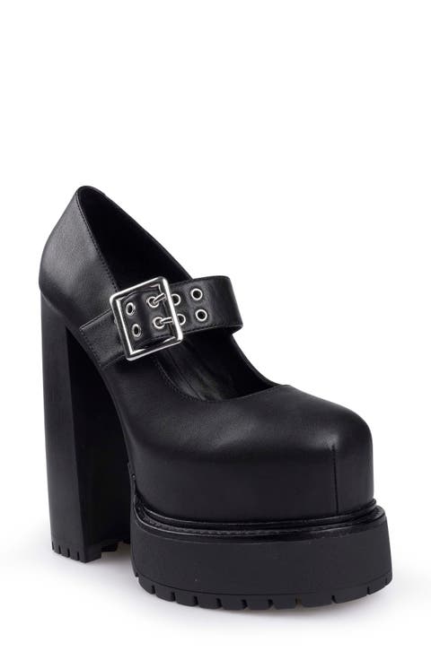 Nay Mary Jane Platform Pump (Women)