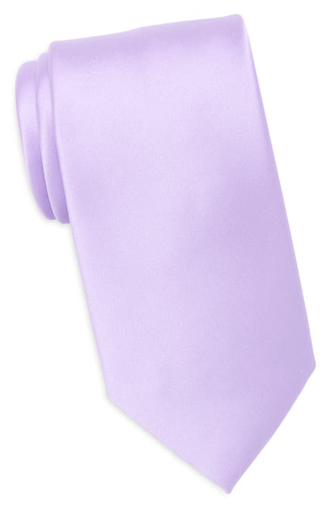Solid Satin Tie