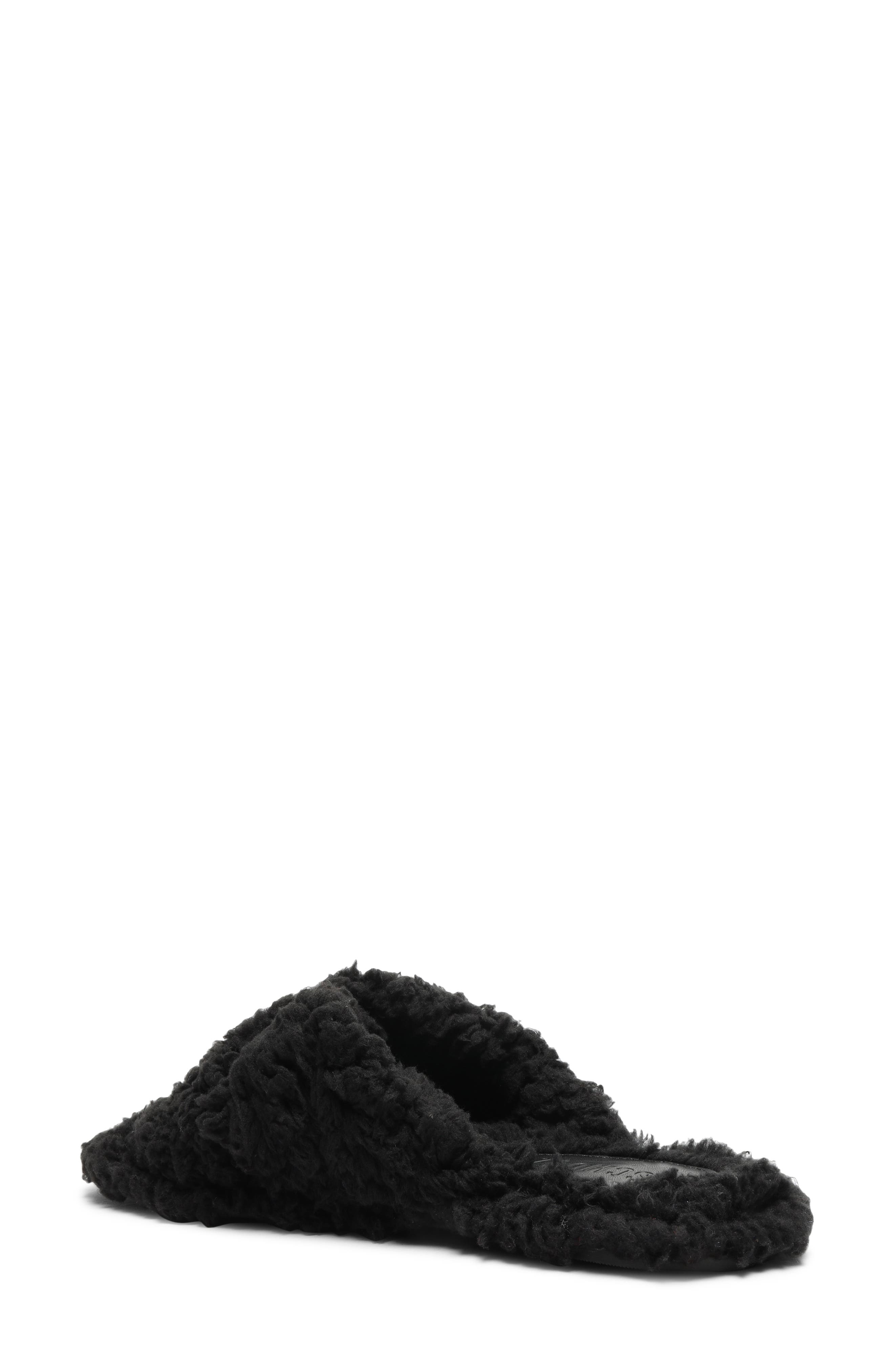 Schutz Dynora Faux Shearling Slipper, Alternate, color, 