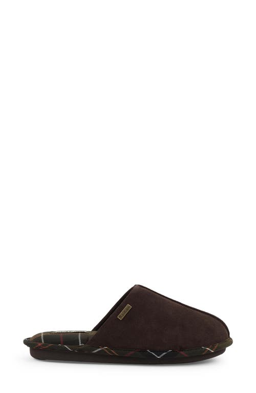 Barbour Simone Mule Slipper In Choco/classic
