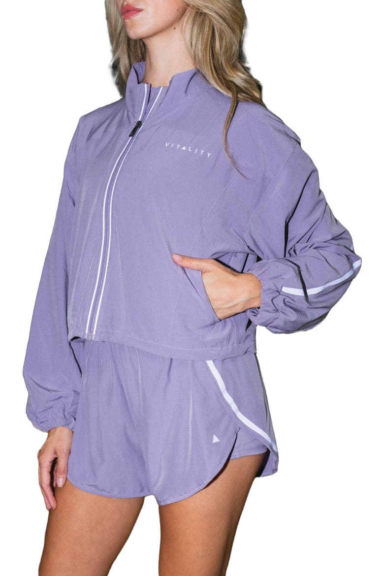 Breeze Windbreaker, Alternate, color, Ashberry