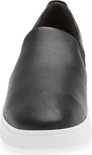 【fitflop】 (W) Rally Leather Slip-on Trainers Women's Rally Leather Slip On Skate Sneakers | FitFlop US