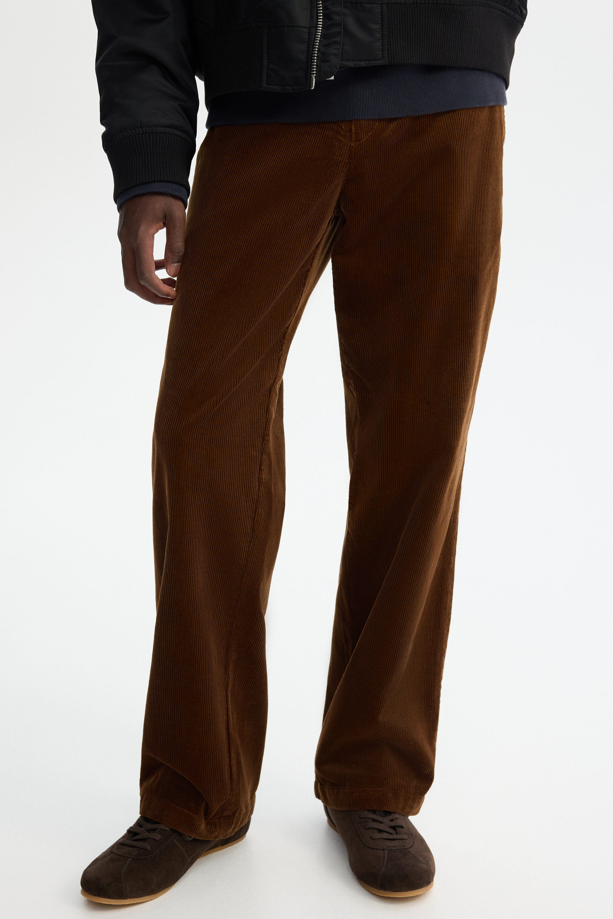 Relaxed-fit corduroy pants - image 2
