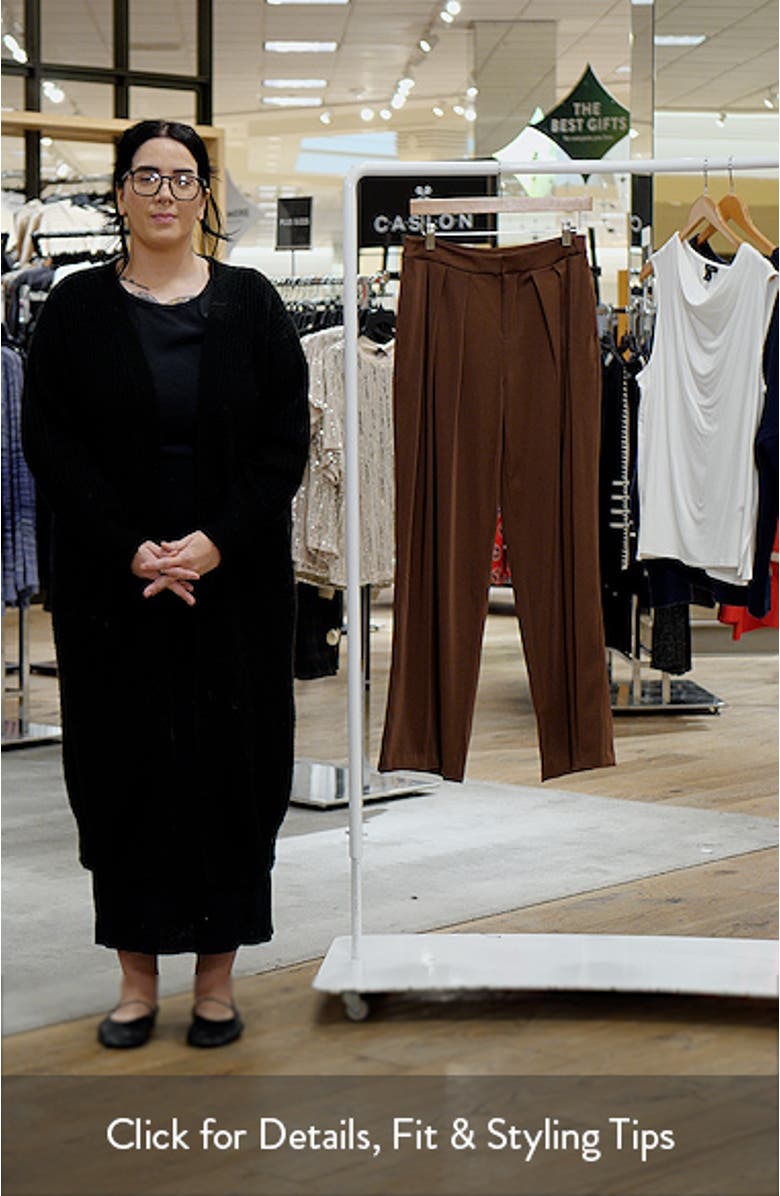 Pleated Wide Leg Pants, sales video thumbnail