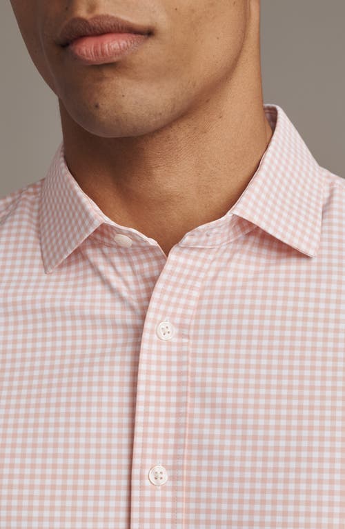 Rhone State Of Mind Check Slim Fit Button-up Shirt