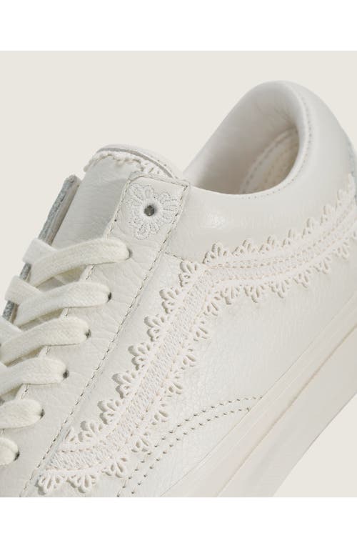 Vans Premium Old Skool Sneaker In White