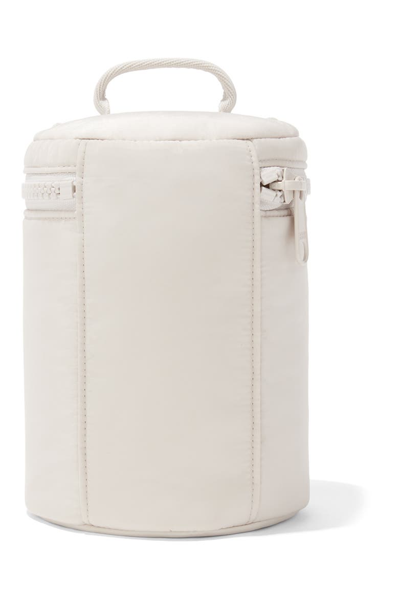 Mila Repreve® Recycled Polyester Large Toiletry Organizer Bag, Alternate, color, MOONBEAM
