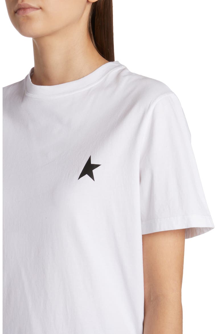 Regular Fit Small Star Logo Graphic T-Shirt, Alternate, color, OPTIC WHITE/ BLACK