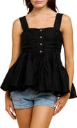 CIEBON Luna Peplum Tank