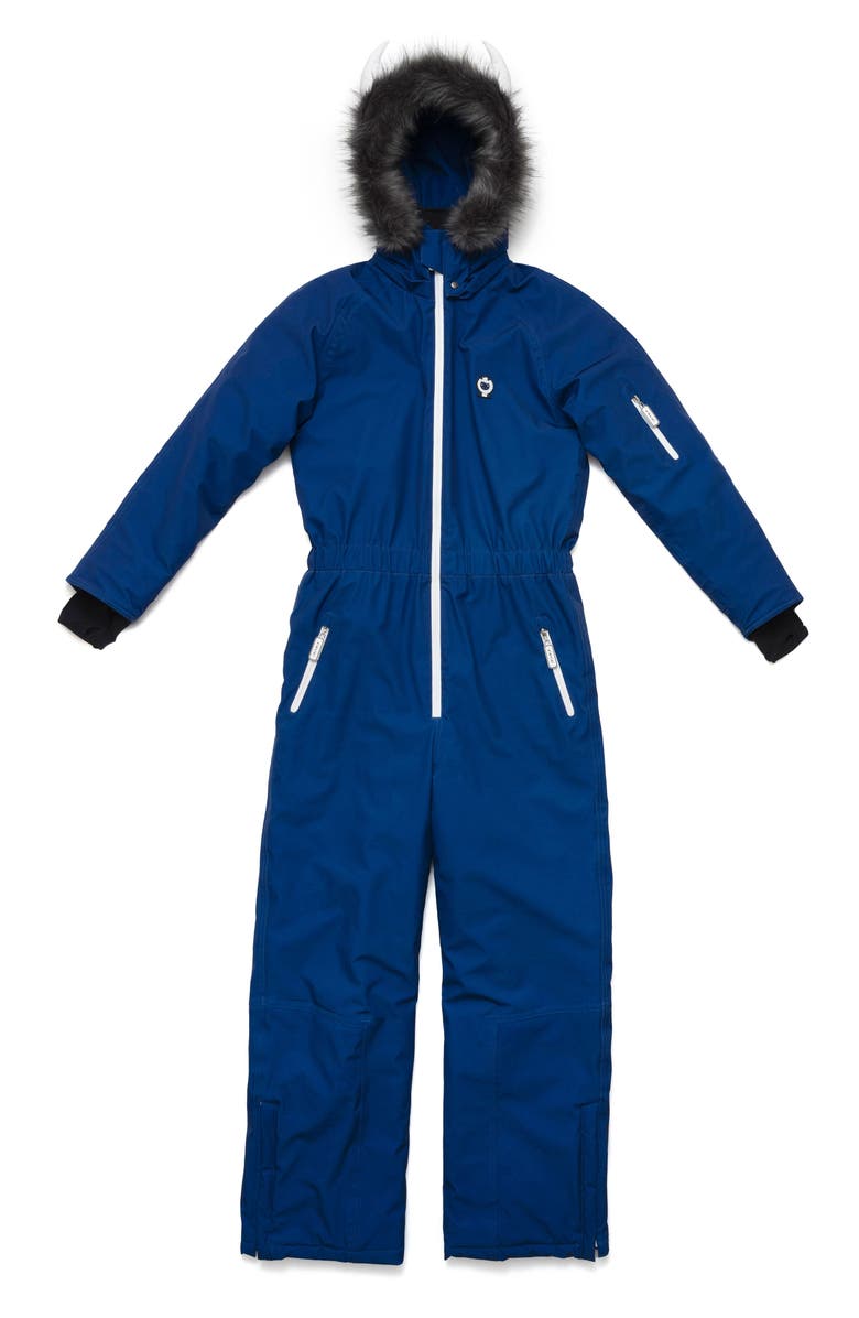 Roarsome Frosty Mens Ski Suit, Main, color, Blue