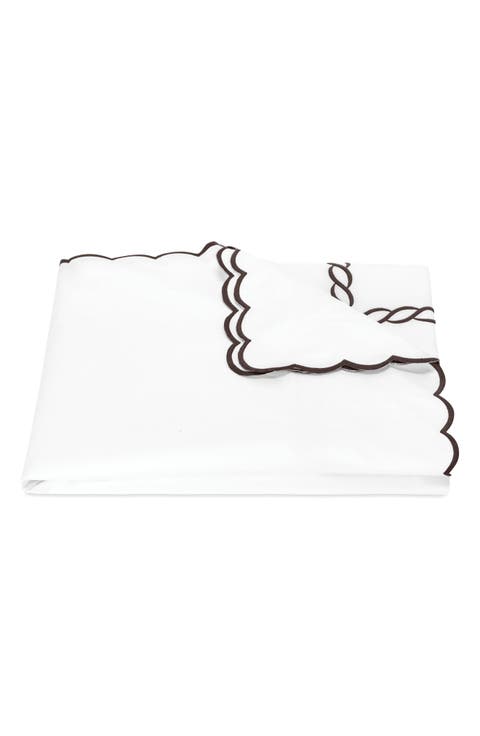 Classic Chain Scallop Duvet Cover