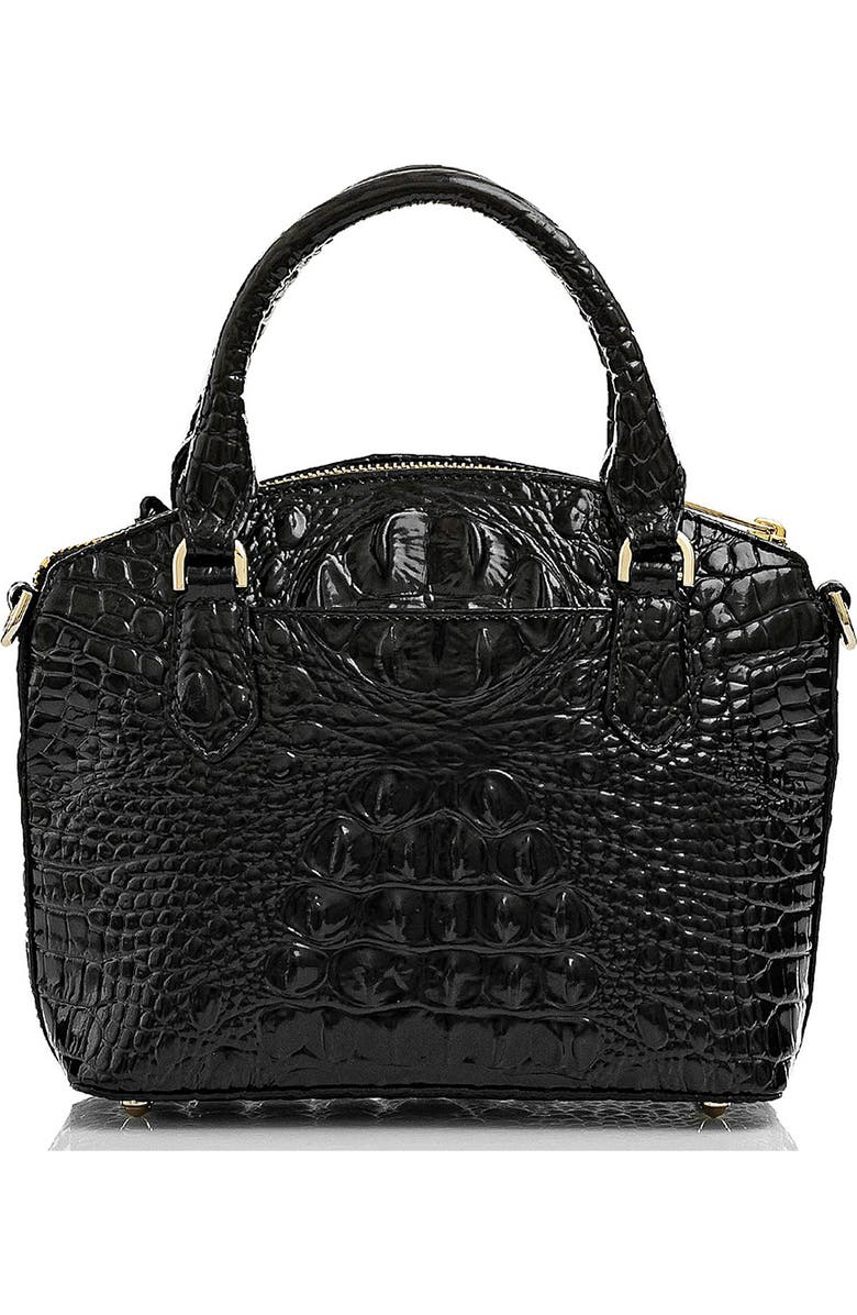 Brahmin Mini Duxie Croc Embossed Leather Crossbody Bag, Alternate, color,