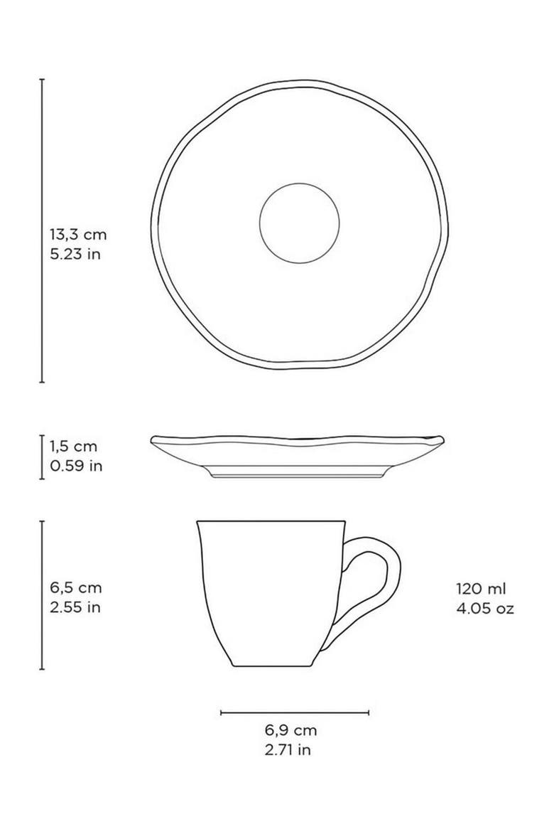 Coffee Cup & Saucer Set of 6, Alternate, color, Campestre