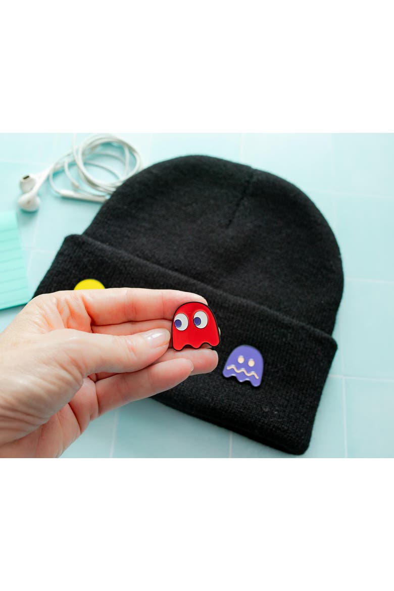 PAC-MAN Classic Characters 4-Piece Enamel Pin Set | Toynk Exclusive, Alternate, color, Multi-Color