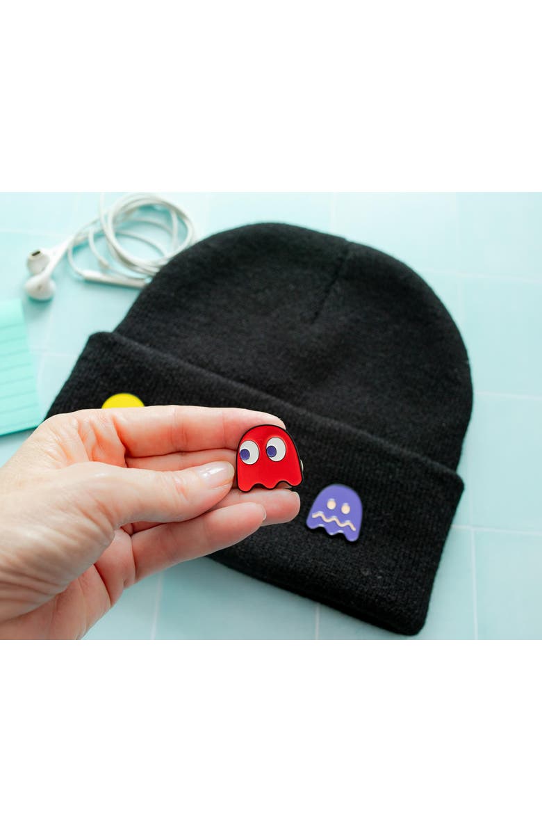 Toynk PAC-MAN Classic Characters 4-Piece Enamel Pin Set | Toynk Exclusive, Alternate, color, Multi-Color