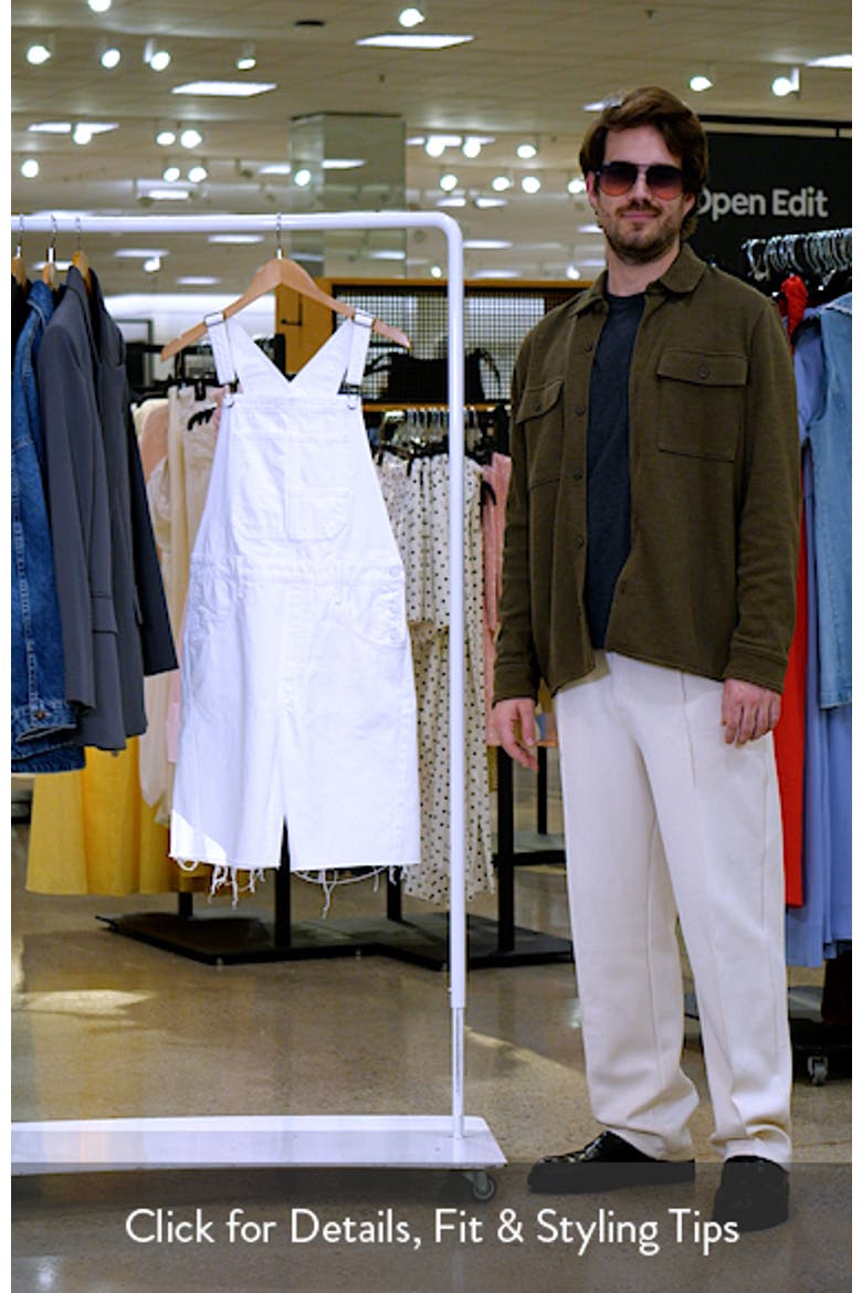The Half Pipe Frayed Bermuda Denim Shortalls video