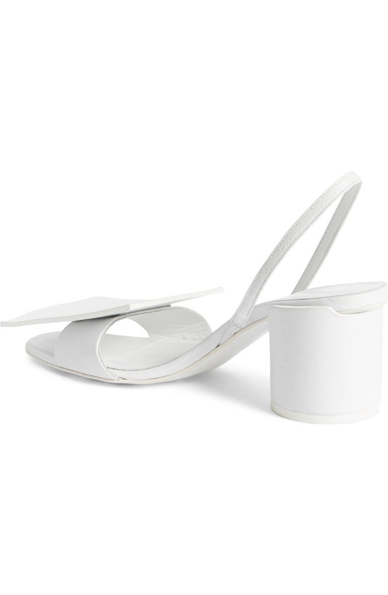 Jacquemus 'Rond Carré' Slingback Sandal, Alternate, color,