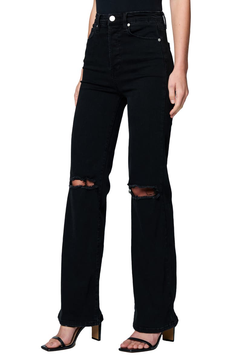 BLANKNYC Franklin High Waist Wide Leg Jeans, Alternate, color, Justified