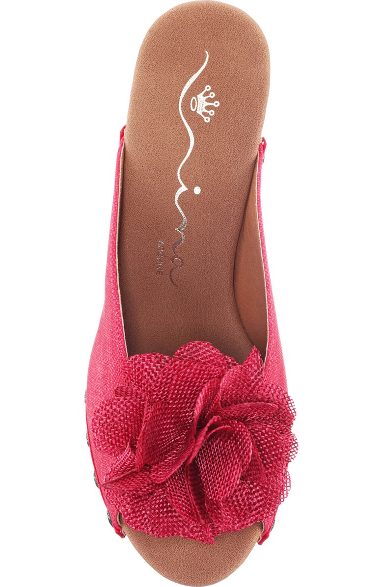 Nina Veneto Sandal, Alternate, color, Poppy