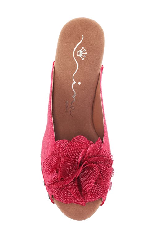 Nina Veneto Sandal In Poppy