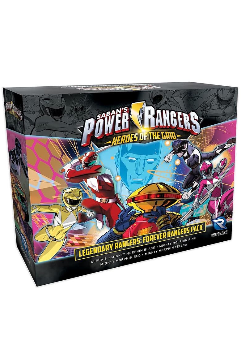 Heroes of the Grid Legendary Rangers Forever Rangers, Main, color, Multicolored