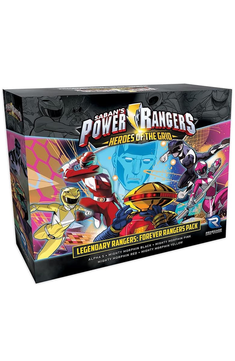 Renegade Game Studios Heroes of the Grid Legendary Rangers Forever Rangers, Main, color, Multicolored