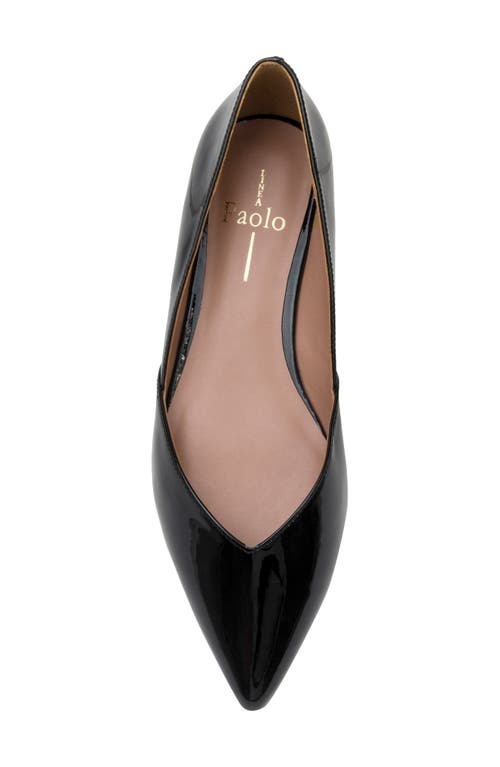 Linea Paolo Nasya Pointed Toe Flat In Black