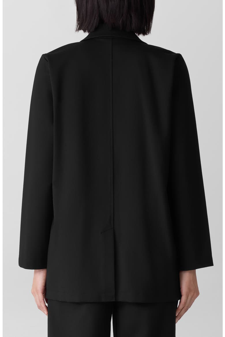 Long Blazer, Alternate, color, BLACK