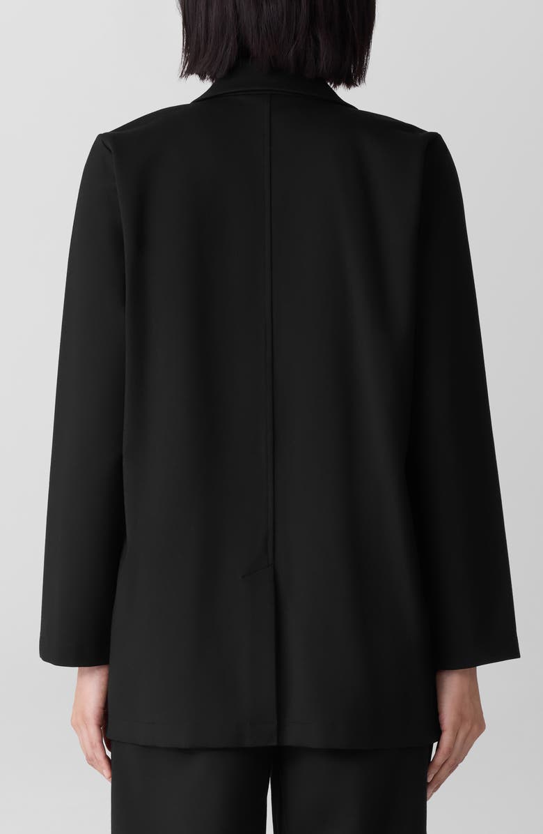 Eileen Fisher Long Blazer, Alternate, color, Black