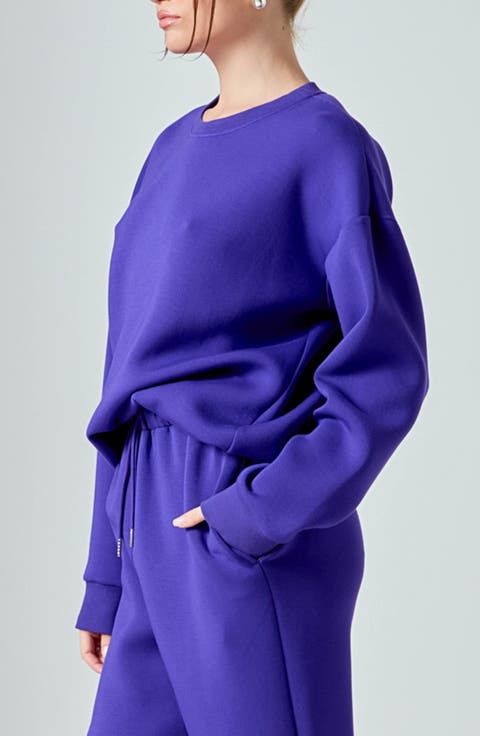 Lounge Wear Crewneck Sweatshirt