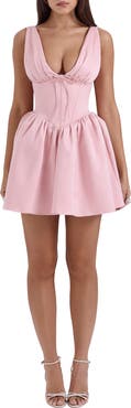 HOUSE OF CB Emmeliette Satin Minidress